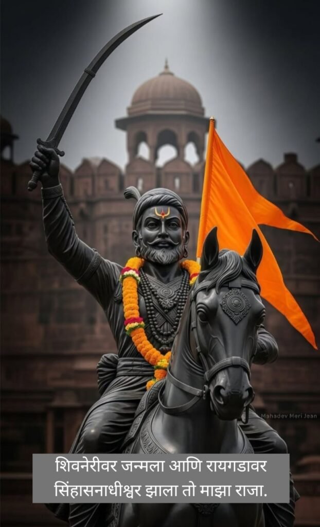 Chhatrapati Shivaji Maharaj Caption in Marathi | छत्रपती शिवाजी महाराज कॅप्शन
